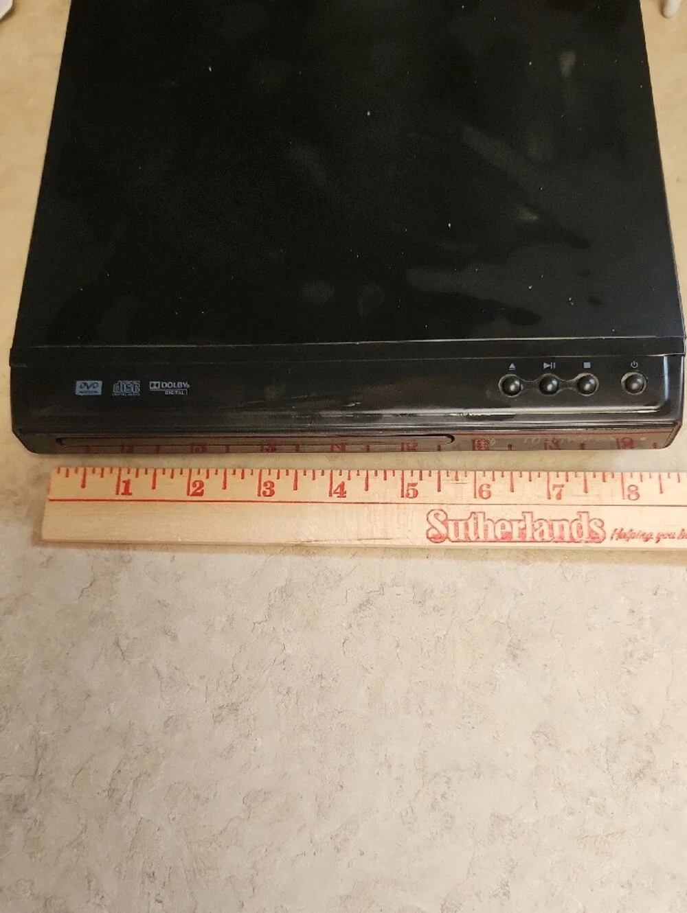 Model MVD29166BLK Black DVD Player - Compact Video Player